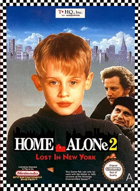 Home Alone 2 - Lost in New York (Europe) box cover front